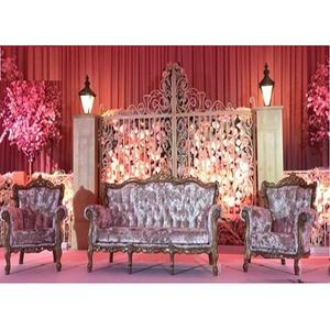 ฉากงานแต่งงานและฉากหลังสไตล์วินเทจสุดฮิต ทำจากโลหะ สำหรับตกแต่ง - Product Image 1