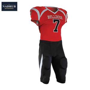 Pakistan Fabriqué Sublimé Uniforme de Football Américain Sergé Avec Équipe Personnalisée - Product Image 2