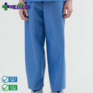 Combinaison bleue jetables, uniformes médicaux d'hôpital, vêtements de travail - Product Image 3