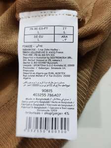 Suéteres de moda de Otoño de manga larga con cuello redondo de marca de gama alta para mujer, prendas de punto informales con etiquetas, lote de existencias de Bangladesh - Product Image 5