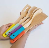 Cuillère en bois de haute qualité-cuillère en bois personnalisée logo du client prix compétitif accepté vente en gros