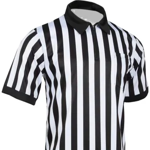 Design professionale pro style maglia da arbitro completamente sublimata camicia da arbitro di alta qualità