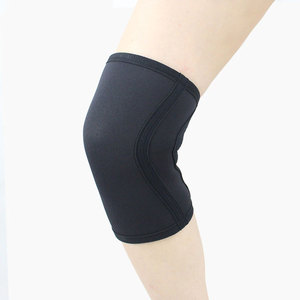 2022 New Solid Black Knee Sleeve For Men Keep Warm Fleece Custom Leg Warmers <b>Support</b> Outdoor knee sleeve - Product Image 2