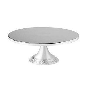 Juego de soporte de pastel de aluminio de cristal redondo de 5 piezas para hornear y comida nuevo postre de boda y té de la tarde estilo INS empaquetado en bolsa - Product Image 3