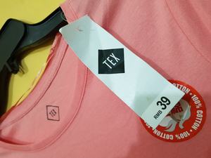 T-shirt manches courtes et col rond pour femme, expédié du Bangladesh, prix d'usine, 100% - Product Image 6