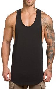 Camisetas sin mangas OEM para hombre, ropa deportiva para gimnasio, culturismo, Fitness, moda personalizada, algodón, LICRA - Product Image 5