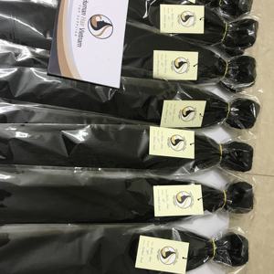 2022 nouvelle Arrivée Non Transformés Cheveux Cuticules Alignés Vierge Remy Cheveux Gros 12 - 30 icnh Double Drawn Cheveux Raides Bundle - Product Image 3