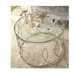 Metal And <b>Glass</b> Living Room Side <b>Table</b> New Design Customized Size And Shape Coffee Tea <b>Table</b> For Hot Selling - Product Image 3
