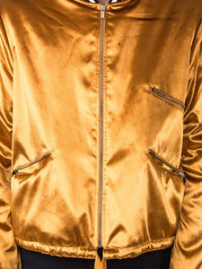 Vestes rembourrées en soie pour hommes, blouson chaud et imperméable, de haute qualité, sur mesure, pull-over - Product Image 5