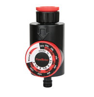 Meilleur compteur de débit d'eau numérique automatique, fonctionnant sur piles, minuterie d'arrosage mécanique en TPR, minuterie de jardin en plastique personnalisable, OEM