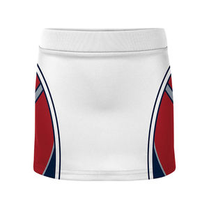 Reine-Style Satin Maille Cheerleading Uniformes Adultes Sportif Court Wrap Jupe Tissé Jersey Tissu Imprimé Conception École De Danse - Product Image 1