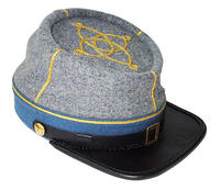 Gorras Kepis de Invierno al por Mayor, Personalizadas con Logotipo Bordado, 100% Lana, Reproducción Americana de Gorras de Infantería para Hombre