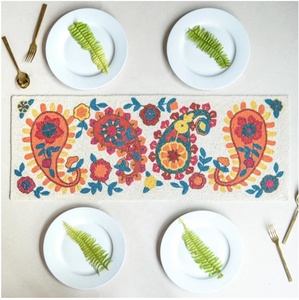 Kashmiri Work Hand Table Runner - Product Image 1
