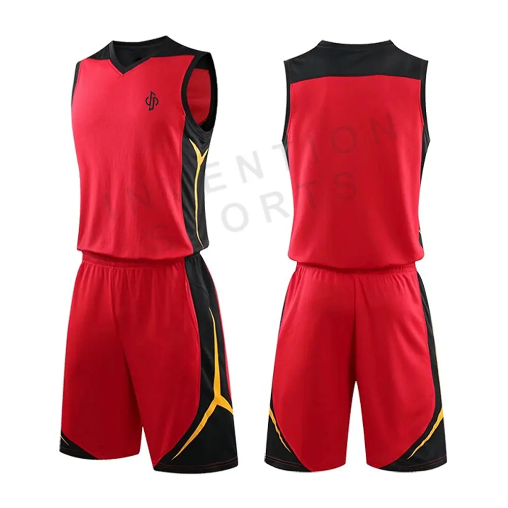 Uniforme de baloncesto 100% poliéster para hombre, alta calidad, precio barato