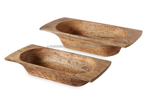 ชามแป้งไม้สำหรับตกแต่งใหม่ชามแป้งไม้สำหรับทำขนมปังการออกแบบใหม่ชามแป้งไม้สำหรับเบเกอรี่ที่ใช้ - Product Image 3