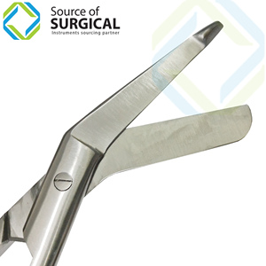 Tijeras de vendaje Lister de acero inoxidable de 200 mm Fuente de alimentación manual Tijeras de vendaje de metal con maquinaria - Product Image 2