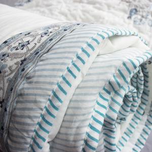 Jaikuri – édredon indien fait à la main, bloc de main imprimé, Voile de coton rasai réversible, édredon fait à la main - Product Image 6