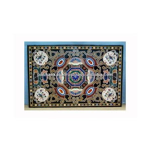 Enveloppe de pierre de marbre rétro européen, décoratif de Table à manger - Product Image 1