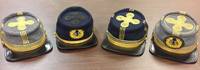 Gorras y Sombreros Kepi Franceses Hechos a Mano con Bordado 100% Lana de Alta Calidad, Reproducción Americana Vintage para Hombre