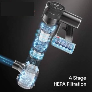 REVE เครื่องดูดฝุ่นไร้สายแบบเปียกเปียกแห้งใช้ในโรงรถกลางแจ้งใช้ในโรงแรมแหล่งพลังงานถุงไซโคลน1000W - Product Image 2