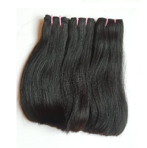 Vietnamien 22 pouces nouveau Design de mode extensions de cheveux raides haute couture Double Type trame Style naturel cheveux tressés bruts - Product Image 1
