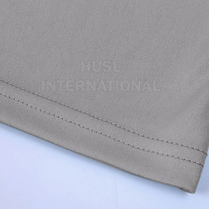 T-shirt de sport pour homme en coton/polyester tricoté, coupe classique, col rond, manches courtes, respirant, séchage rapide, écologique - Product Image 5