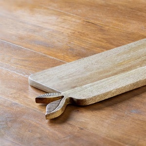 Planche à découper en bois écologique pour la viande, idéale pour la cuisine et la présentation sur comptoir - Product Image 3