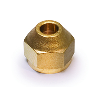Écrous de raccordement en laiton OEM et standard 1/4 ", 1/2 ", 5/8 " pour raccords de tuyaux en cuivre de climatiseur