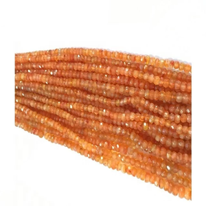 ลูกปัดเจียระไนคาร์เนเลียนธรรมชาติ - Product Image 1