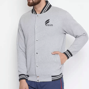 Veste de lettre pour hommes, en molleton, personnalisé, à la mode - Product Image 6