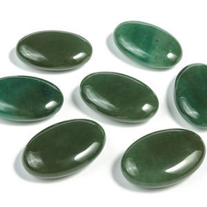 Piedra de Aventurina para la palma, piedra verde de Aventurina, de cristal, Ágata Alfazal, gran oferta - Product Image 1
