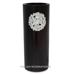 Florero Moderno de Aluminio para Decoración del Hogar, Bodas y Navidad, Florero de Piso Negro Más Vendido - Product Image 4