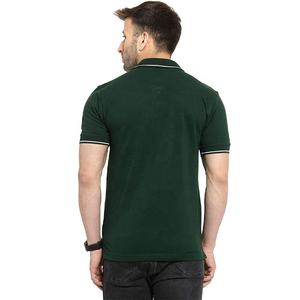 Polos pour hommes personnalisés de haute qualité, polos unis pour hommes, vêtements décontractés de golf, vente en gros, polos OEM bon marché, manches courtes pour hommes - Product Image 3