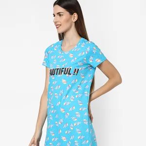 Индивидуальные ночные платья для женщин 2022 Женская хлопковая ночная рубашка большого размера Женская одежда для сна D