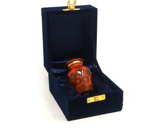 Miniature silver with pink enamel <b>keepsake</b> urns children & baby funeral burial urns for ashes with velvet <b>box</b> at best cost - Product Image 2