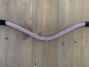 Cuir de cheval Browbands avec Strass - Product Image 3