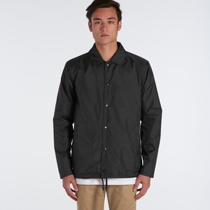 Veste d'entraîneur grande taille en gros 100% nylon à manches longues personnalisé tout imprimé bouton décoration respirant imperméable à faible remplissage - Product Image 3