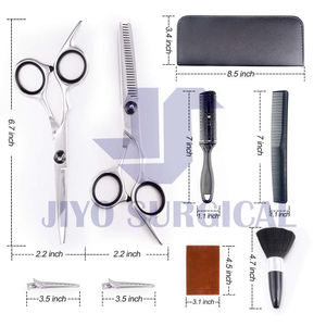 Diseño ergonómico profesional Tijeras de adelgazamiento de peluquero de acero inoxidable Fuente de alimentación manual Base de cabello Instrumentos quirúrgicos - Product Image 4