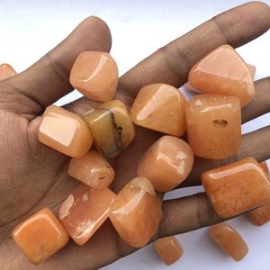 หินอะเวนเจอรีนสีส้มธรรมชาติขนาด 10 มม. 20 มม. ขัดเงา ขายส่งจำนวนมาก ราคาโรงงาน แท้ ออนไลน์ตอนนี้ - Product Image 3