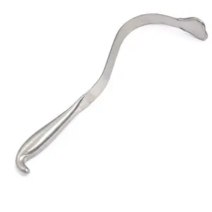 Rétracteur splancnique Harrington approuvé CE ISO, lame flexible légèrement en forme de cœur, instruments chirurgicaux à angle droit - Product Image 1