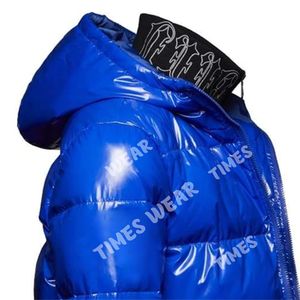 Blouson à capuche pour homme, rembourré, tendance, de haute qualité, avec Logo personnalisé, pour l'hiver - Product Image 4