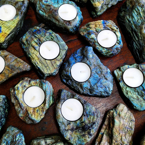 Natural Labradorite <b>Crystal</b> <b>Ball</b> lot Round Gemstone Sphere Polished Stone Candle Holder Home Decor | Bulk Wholesale Supplier - Product Image 2