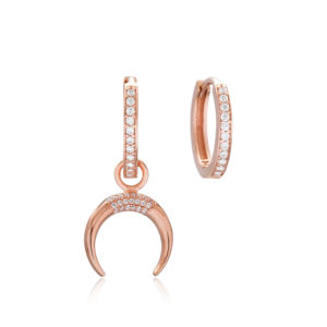 ฮอร์นออกแบบต่างหูตุรกีที่ทำด้วยมือขายส่งเพทายหิน925เครื่องประดับเงินสเตอร์ลิง - Product Image 3