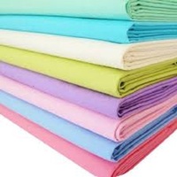 Colecciones de telas de gasa de algodón 100%, requisito de comprador orgánico 100%, Material de Color sólido para textiles para el hogar, reutilizable, sostenible