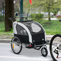 Remorque de vélo électrique avec accouplement pour vélo de magasin ou utilisation de camping-car