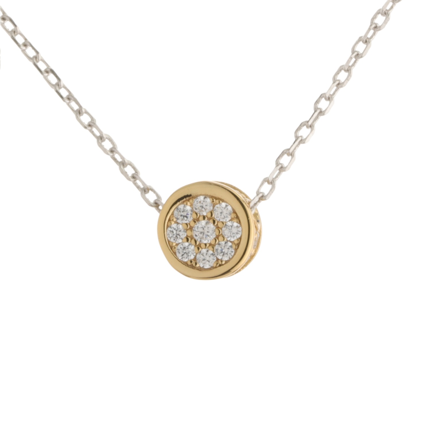 Rhodium + Yellow Gold