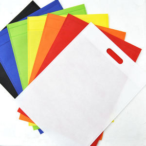 Prix le moins cher en stock! Sac de transport en tissu non tissé uni découpé à l'emporte-pièce avec très petit - Product Image 4