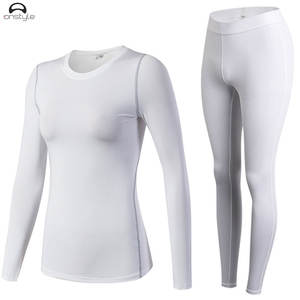 Ensemble de survêtement de sport pour femmes, coupe-vent d'hiver, grande taille, logo personnalisé, entraînement en salle de sport, course à pied, fitness, léger, respirant - Product Image 4
