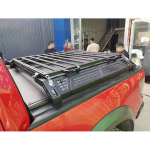 4x4 Ramassage Camion En Alliage D'aluminium Lit Boîte Plate-Forme Rack pour <span class=keywords><strong>Ford</strong></span> F150 F-150 <span class=keywords><strong>Ranger</strong></span> <span class=keywords><strong>Raptor</strong></span> 2015 + <span class=keywords><strong>2021</strong></span> - Product Image 1