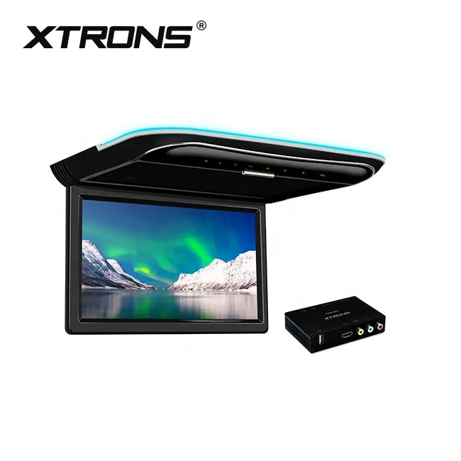 XTRONS 11.6 אינץ הדיגיטלי TFT rotatable מסך 1366*768 רכב טלוויזיה נגן עם 1080P רכב גג צג